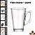 Jogo De Canecas Café 3 Pçs Vidro 230ml Capuccino Vancouver - Imagem 2