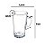 Jogo De Canecas Café 3 Pçs Vidro 230ml Capuccino Vancouver - Imagem 4