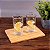 Jogo 12 Copos Vidro Relevo Globes 200ml Suco Drink Premium - Imagem 2
