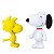 Fandom Box Boneco Colecionável Lider Snoopy E Woodstock - Imagem 2