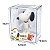 Fandom Box Boneco Colecionável Lider Snoopy E Woodstock - Imagem 3