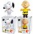 Coleção Boneco Snoopy E Charlie Brown Fandom Box Lider Brinquedos - Imagem 1
