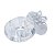 ANEL PENIANO VIBRADOR ESTIMULADOR DE CLITORIS TRANSPARENTE - Imagem 1