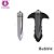 PLUG ANAL DE SILICONE COM VIBRADOR SOFT BUBBLE S HANDE - Imagem 3