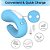VIBRADOR PARA CASAL GOLFINHO PARA CLITORIS E PONTO G - Imagem 5