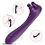 vibrador feminino ponto g clitoris s-hande angels hand roxo - Imagem 1