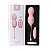 Pompoarismo bolinha tailandesa com vibro Recarregavel s-hande rolling rosa - Imagem 1