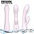 VIBRADOR FEMININO PONTO G E CLITORIS S-HANDE FANNY RECARREGAVEL - Imagem 3