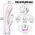 VIBRADOR FEMININO PONTO G E CLITORIS S-HANDE FANNY RECARREGAVEL - Imagem 7