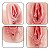 Masturbador Masculino Vagina E Ânus CyberSkin Realista - Imagem 3