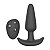 PLUG ANAL DE SILICONE COM VIBRO CONTROLE REMOTO NV TOYS RDY - Imagem 2