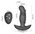 PLUG ANAL SILICONE COM VIBRAÇÃO VAI E VEM E CONTROLE NV TOYS - Imagem 8