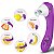 SUGADOR DE CLITORIS E VIBRADOR DE PONTO G S-HANDE SCREAMING ROXO - Imagem 2