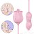 VIBRADOR DE CLITORIS E PONTO G LINGUA ROSA PRO 7 - Imagem 1