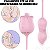 VIBRADOR DE CLITORIS E PONTO G LINGUA ROSA PRO 7 - Imagem 7