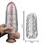 Masturbador Masculino Silicone Transparente Space Capsule S-Hande - Imagem 5