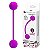 POMPOARISMO BOLINHA TAILANDESA SILICONE KEGEL BALL PRETTY LOVE - Imagem 2