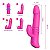 vibrador feminino ponto g clitoris com vai e vem rotativo kaya Sex Hande - Imagem 2