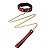 kit bdsm fetiche bondage sado com coleira algemas e tornozeleiras - Imagem 4