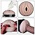 Masturbador lanterna com Vibro Vagina CyberSkin Texturizada - Imagem 3