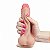 Protese Peniana Masturbador feminino Dildo 18cm x 3,3cm - Imagem 1