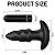Plug Anal com vibrador de silicone S-Hande Love Arrow recarregavel - Imagem 3