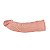 capa peniana realista cyberskin 15cm x 3cm - Imagem 6