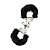 ALGEMA DE METAL RESISTENTE COM PELUCIA E CHAVES HOT MOMENTS PARA FANTASIAS FETICHE - Imagem 2