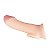 capa peniana realista cyberskin 19cm - Imagem 2