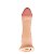 capa peniana realista cyberskin 19cm - Imagem 1