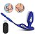 Plug Anal e Anel Peniano com Controle Remoto - S-Hande: Cor: Azul - Imagem 2