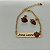 KIT INFANTIL/BEBÊ PERSONALIZADO PULSEIRA + BRINCO MORANGO - Imagem 5