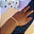 PULSEIRA FITA LAMINADA - 16CM + 05CM DE EXTENSOR COM BANHO DE OURO 18K - Imagem 1