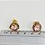 BRINCO GOTA DE ZIRCÔNIA ROSA BANHADO A OURO 18K – SOFISTICAÇÃO E DELICADEZA - Imagem 3