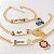 PULSEIRA INFANTIL MENINO PERSONALIZADO COM NOME E PINGENTE SEMIJOIA BANHO DE OURO 18K - Imagem 8