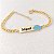 PULSEIRA INFANTIL MENINO PERSONALIZADO COM NOME E DESENHO SEMIJOIA BANHO DE OURO 18K - Imagem 3