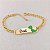 PULSEIRA INFANTIL MENINO PERSONALIZADO COM NOME E DESENHO SEMIJOIA BANHO DE OURO 18K - Imagem 4