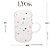 Conjunto 2 Canecas de Vidro Borossilicato Love 280ml - Lyor - Imagem 2