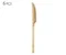 Jogo de 6 Facas para Mesa Bambu Elegant Champanhe - Lyor - Imagem 2