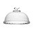 Queijeira Bird 20cm com Tampa Cristal Ecológico - Wolff - Imagem 1