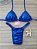 Biquíni Cortininha Azul Bic - Imagem 1