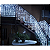 Cascata 200 Led 5 Metros Branco Frio Aprova D'agua - Imagem 2