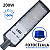 Luminária 200W Com Relé Fotocélula IP67 Base Redonda Led SMD Fator 100% uso geral - Imagem 1