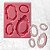 Molde de Silicone 4 Molduras Importado Biscuit Confeitaria MOL072 - Imagem 1