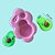 Molde de Silicone Abacate Cute Molde para Biscuit Molde para Confeitaria MOL0007 - Imagem 2