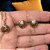 Conjunto margarida choker 39+5cm+brinco banhado ouro - Imagem 4