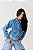 JAQUETA COM BOLSO FRONTAL JEANS - Imagem 1