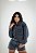 JAQUETA BOLSO FRONTAL PRETO VINTAGE - Imagem 1