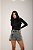 SHORT UNILATERAL PRETO VINTAGE - Imagem 4