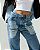 CALÇA RETA JEANS DESTROYED - Imagem 3